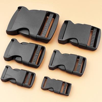 1 buc 25mm Cataramă din plastic îngroșat de înaltă calitate Cataramă de ajustare pentru chingă Cataramă neagră Camuflaj Exterior Fan militar Cataramă Cataramă rucsac