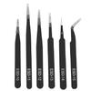 6pcs Anti-static Stainless Steel Tweezers Set Repair Repair Tool Set Anti-static Hand Tool Set for Model Making