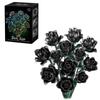Rose Solsikke Tulipan Byggeklosser Blomsterbukett Vase Modell Klosser Sett Hjemmedekorasjon Barn Pedagogisk Leketøy Feriegaver