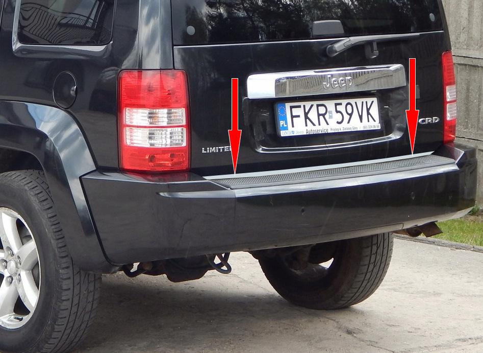 

Кромка багажника (нерж.) для Jeep Cherokee/Liberty 2007-2013 гг