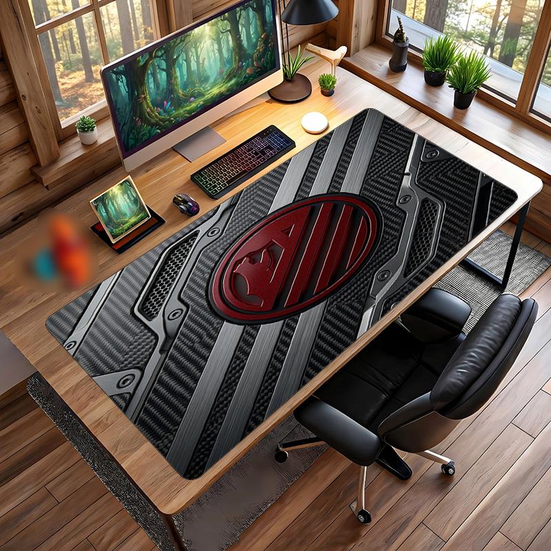 Atletico Madrid Printed Large Mouse Pad, Non Slip Soft Rubber Gaming Desk Mat for Office Laptop Computer Decor