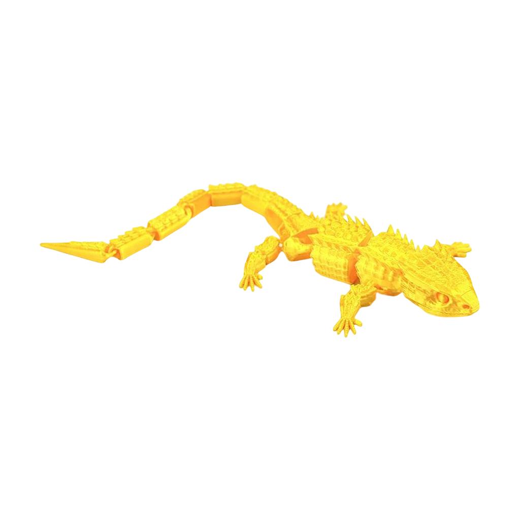 3D Printed Magnetic Lizard Model Building Kit Modular Design Educational Toy for Creative Assembly and Display