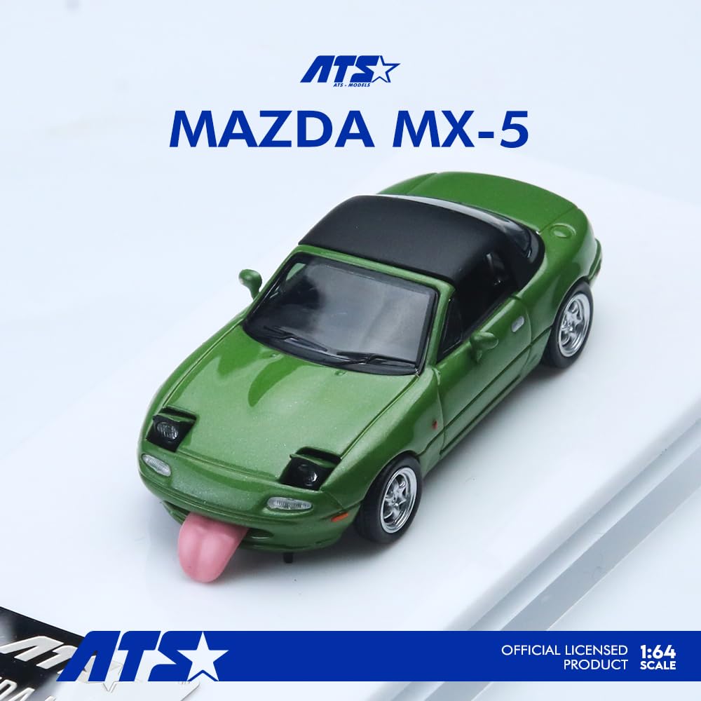 HobbyJAPAN Mazda Green Finished Model ATS880105 ATS-MODELS 1/64 MX-5