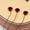 Adhesive Instrument Pickup Acoustic Guitar Pickup Mini Transducer with 1 4 Inch Connector for Violin Mandolin Ukulele