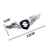 Metal Wings Car Front Bonnet Sticker Trunk Side Emblem Badge for Suzuki ALTO GRAND VITARA IGNIS JIMNY Samurai S-Cross SWIFT SX4