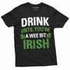 Men's Funny St. Patrick's Day Wee Bit Irish T-shirt Saint Patricks Holiday Tee