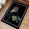 1pc Borussia Monchengladbach Logo Print Area Rug - Soft,Washable Non-Slip Indoor Mat for Office Chairs,Living Room,Home Office Decorative Rug