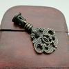 2Pcs Furniture Knobs and Pulls for Cabinets Door Antique Bronze Cabinet Wardrobe Drawer Closet Pull Handle for Wooden Box