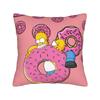 Funny S-Simpsons Family Cartoon Characters Pillow Case Vintage Pillow Cover Comfy Pillowcases For Wedding Party Home Decor