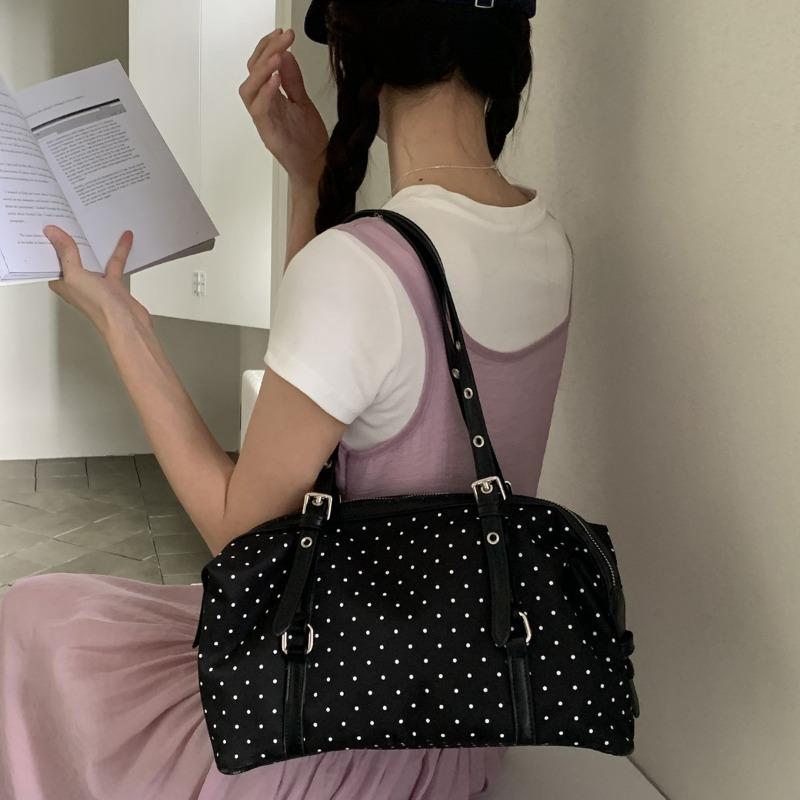 Underarm Bag - Retro Bowling Bag - Versatile Large Capacity Single Shoulder Bag Casually