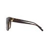 Michael Kors Temple Logo Plastic Irregular Sunglasses Women's Tortoiseshell