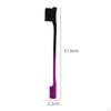 Double Headed Eyebrow Brush Comb, Styling Edge Control Resuable Professional Portable
