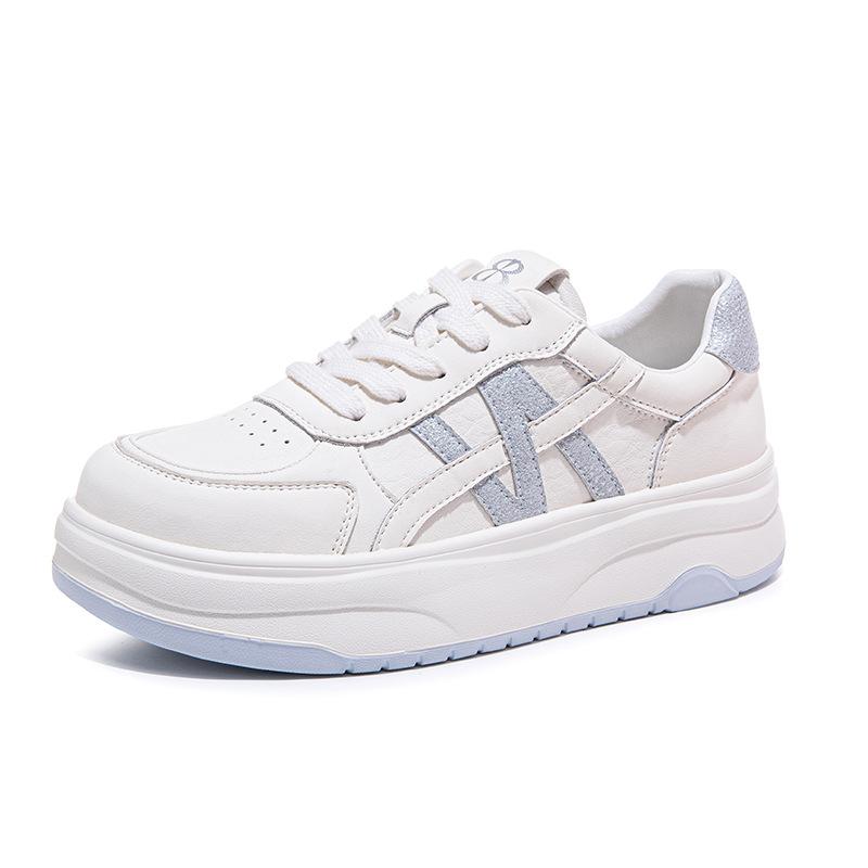 

Little white shoes women s new autumn women s shoes versatile soft sole soft surface thin breathable sports casual board shoes 40
