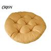 Soft Chair Cushion for Office with Straps, Square Round Seat Pad, Solid Breathable Long Sitting Color Non-slip Pad Dining Patio Desk