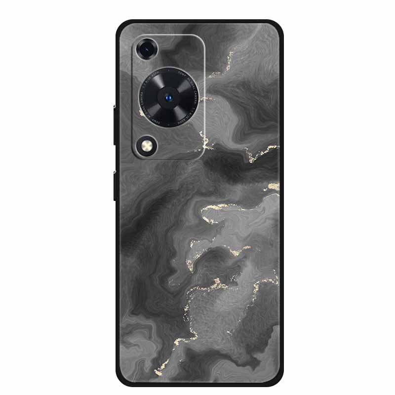 For Huawei nova Y72 Case Marble Soft Silicone TPU Phone Cases Back Cover For Huawei Enjoy 70 NovaY72 Painted Shockproof Coque