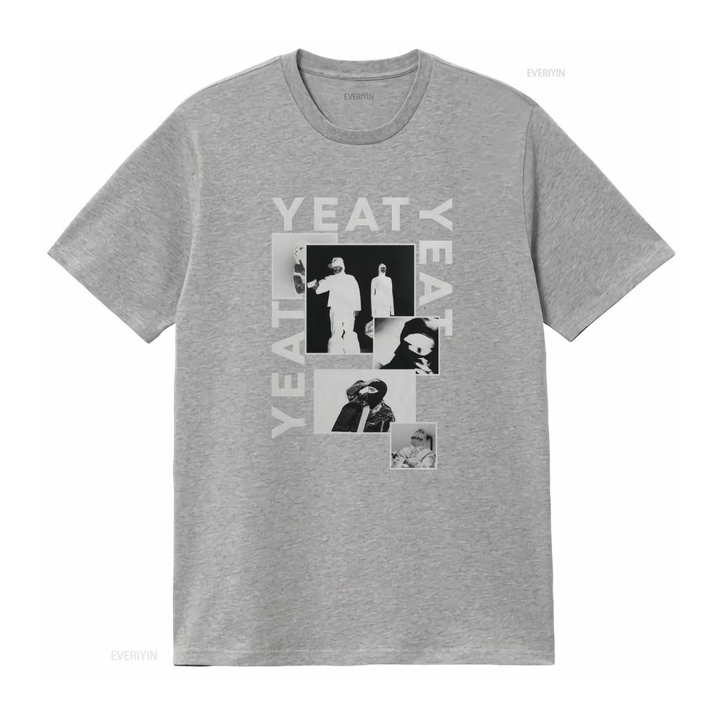 YEAT T Shirt Rapper Merch Uplyfe Nun Id Change Vintage Washed Comfortable Designer Clothes Graphic Slightly Stretched Soft