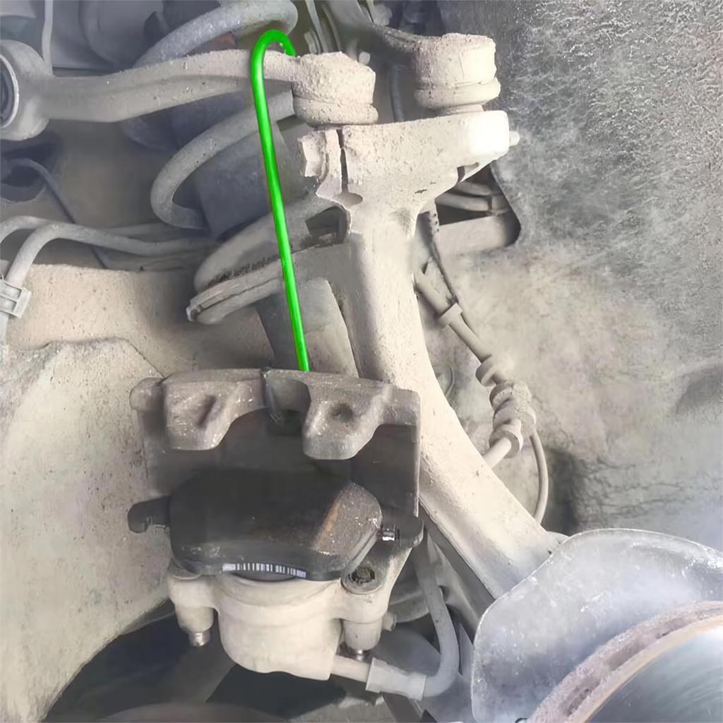 4 Pcs Brake Caliper Hangers, Hook for Brake Pads Replacement, Brake System Maintenance with Rubber Tips, Universal Automotive Tool for Braking