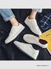 2024 Men's Versatile White Low-Top Canvas Sneakers