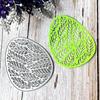 Easter Egg Cutting Template Carbon Steel Mold Cutting Dies Stencil Die Cuts for Card Making Wheat Egg Embossing Stencil