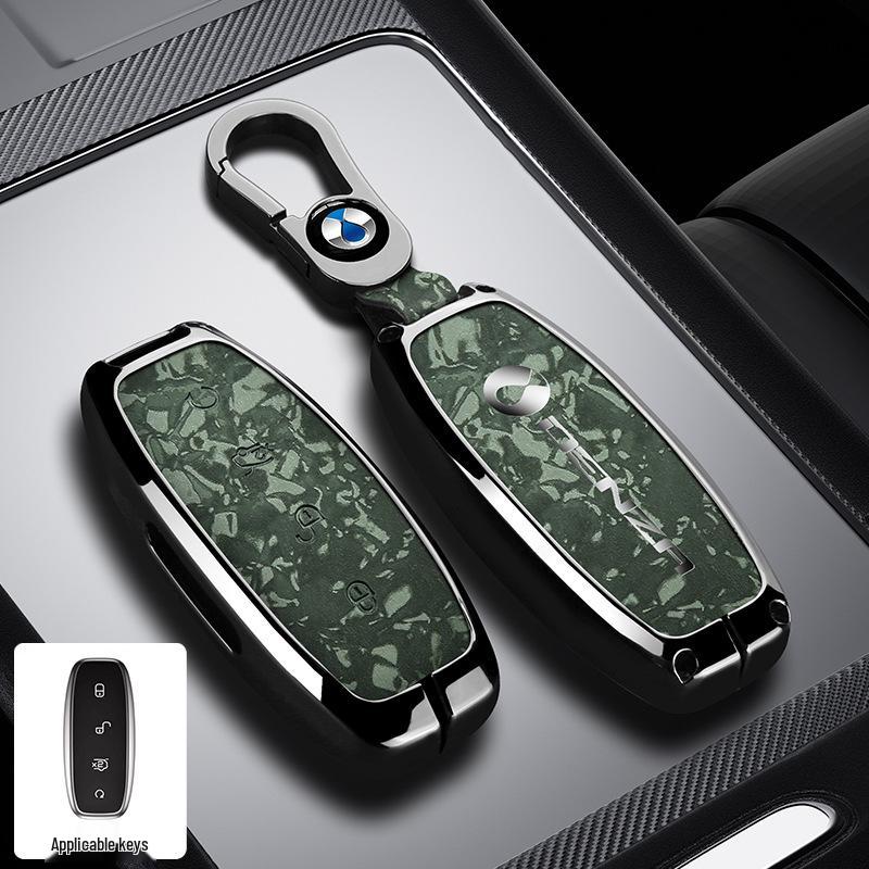 Denza D9 Key Case N7max: Metal N8/N8L Anti-drop Shell - Light Luxury, Simple Style.