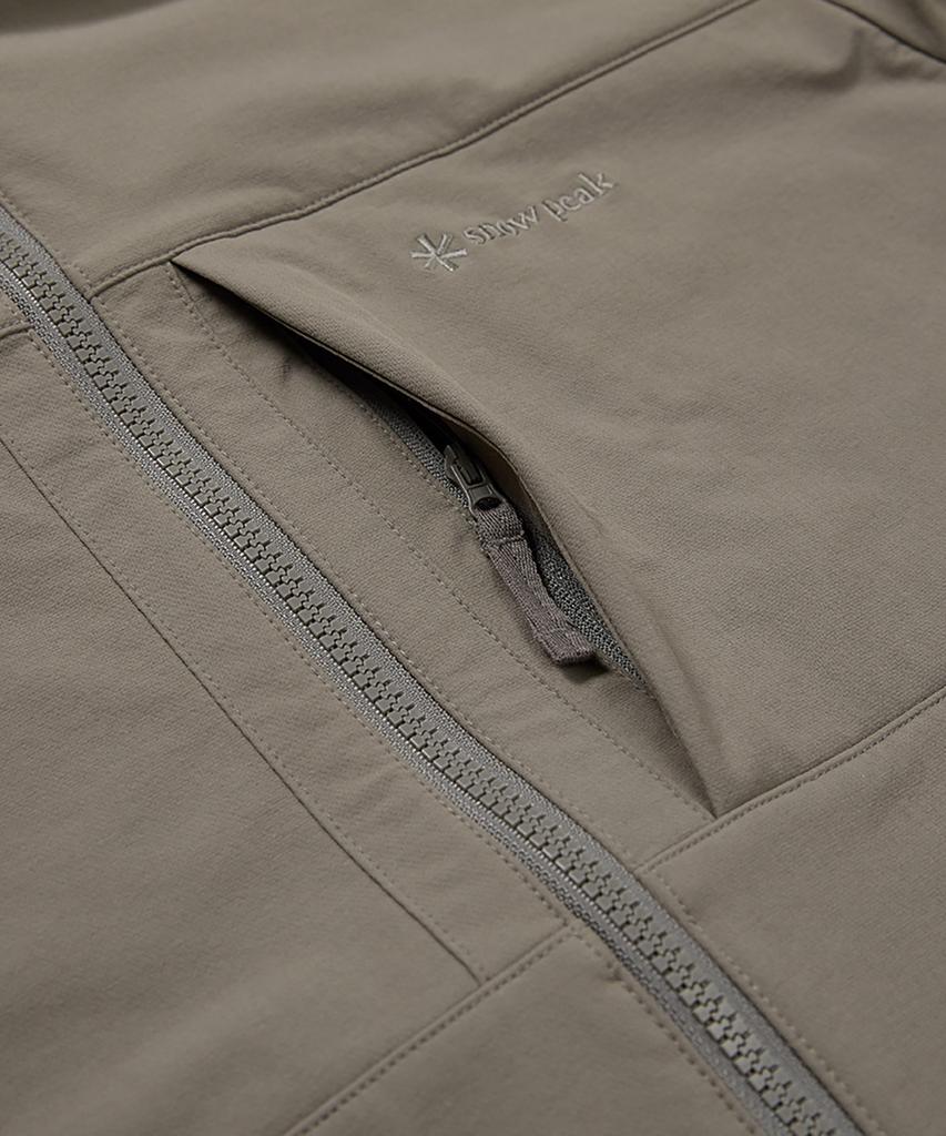 Snowpeak Apparel Lago Hooded Jacket (S24Fmtjk32) Dark Khaki