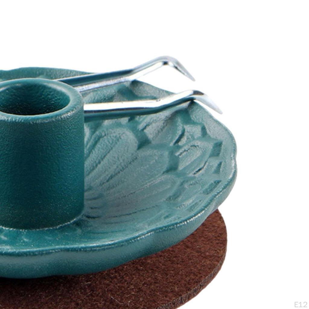 Keramický držák na vonné tyčinky Hořák Základna Stabilní DIY potřeby Šalvějová ozdoba na čajový stolek