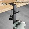 2Pcs Bag Holder Hooks Rustproof Easy To Install Adjustable Universal Fit Clamp-On Handbag Backpack Hangers