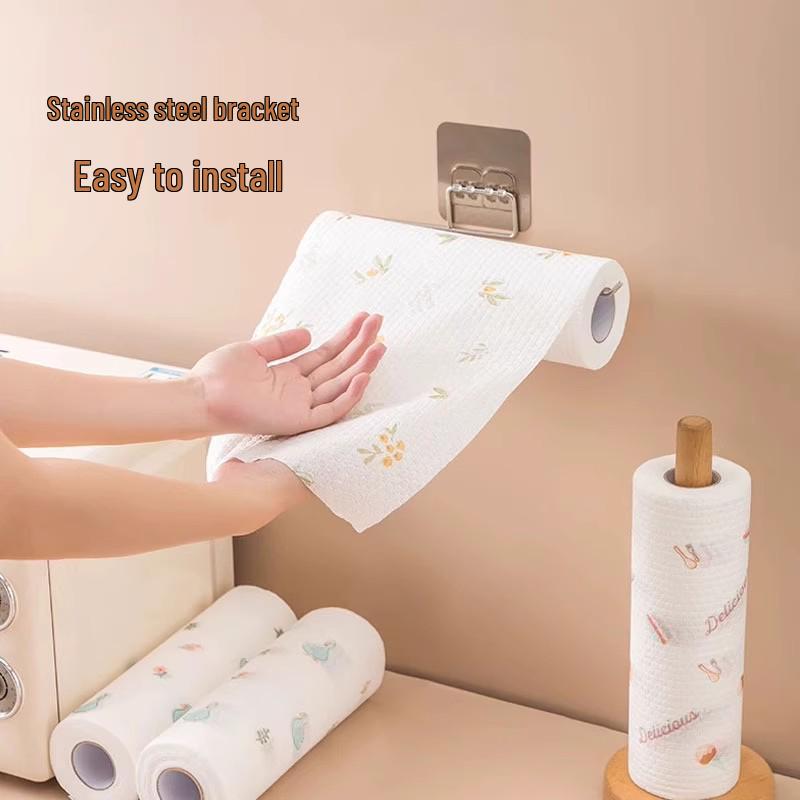 Dual-Use Disposable & Washable Kitchen Towels - Thick Degreasing, Non-Stick Oil Cleaning Cloth