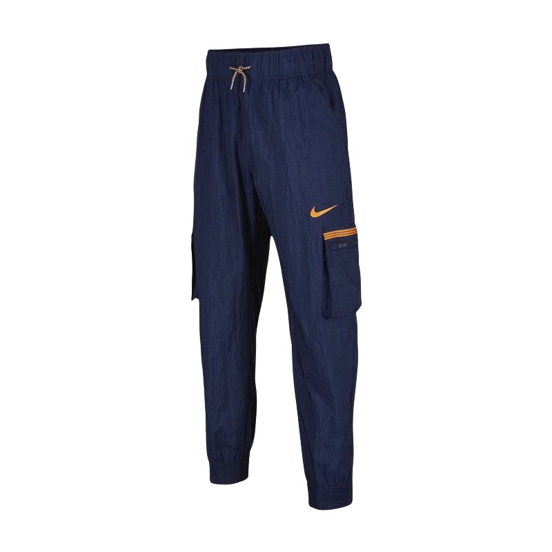 Teenagers Nike Knitted Sweatpants Marine Blue FJ7235-410 145/M