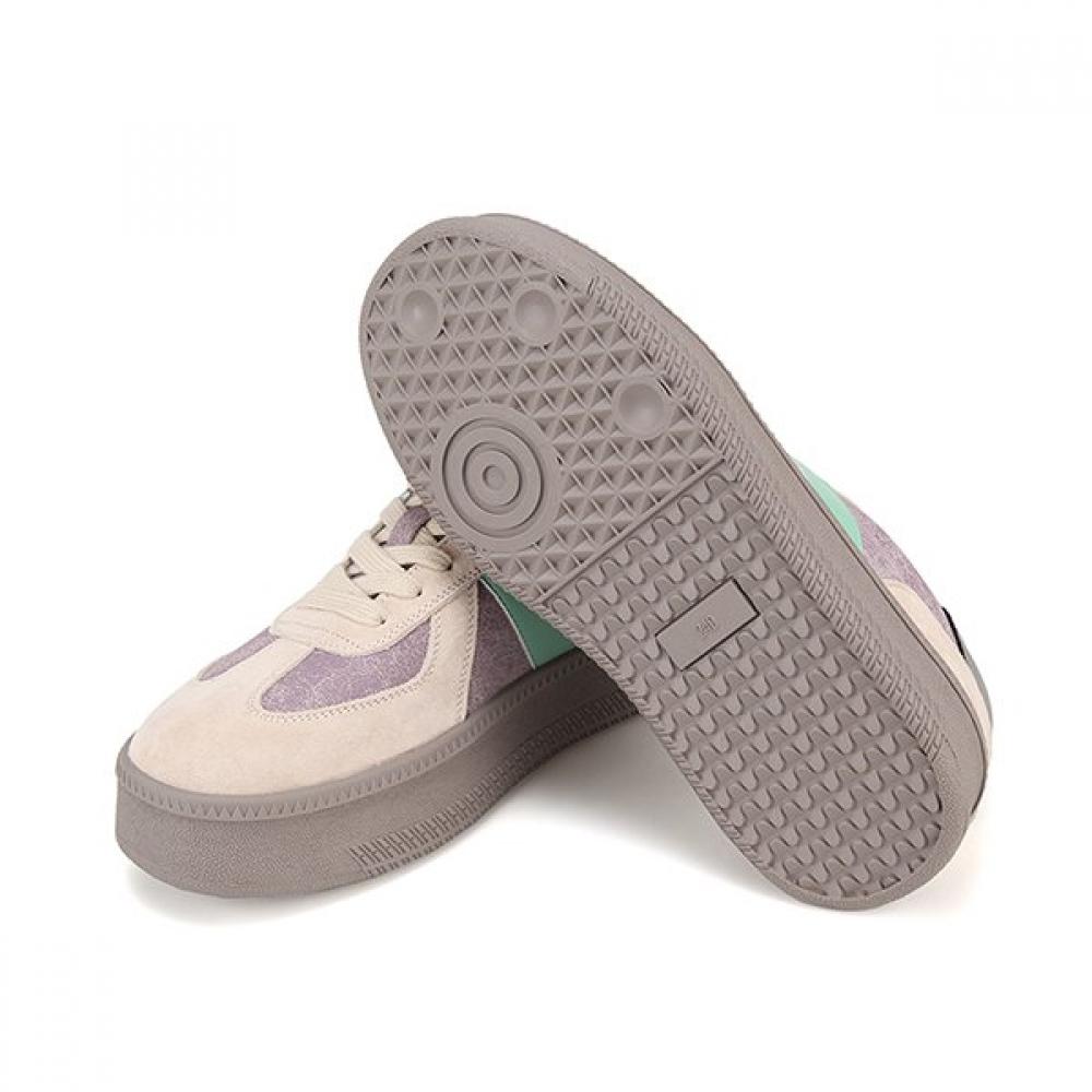 Barbara Leather Accent Color Point 4cm Women S SneakerS Bbh602pr