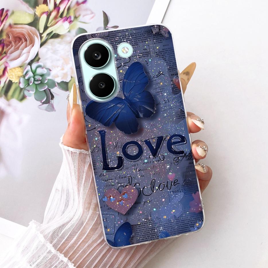 For Xiaomi Poco X8 Pro 5G Case Cute Love Heart Painted Cover Soft Slim Phone Case For Xiaomi Poco X8 Pro Max PocoX8 Pro 5G Shell