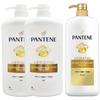 Large Size Extreme Damage Care 1200ml - Shampoo X 2 + Conditioner Rinse X 1