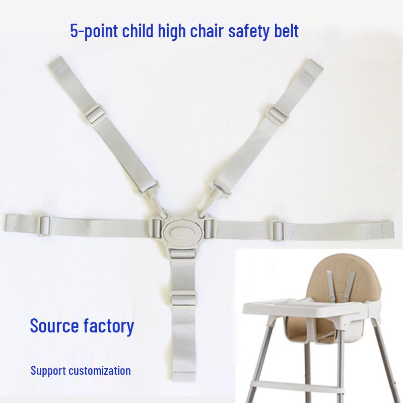 5bodový bezpečnostní postroj pro jídelní židličky a kočárky