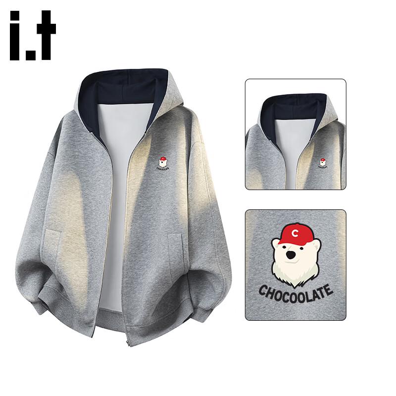 

CHOCOOLATEit Men s American Style Hooded Cardigan Sweatshirt 3XL