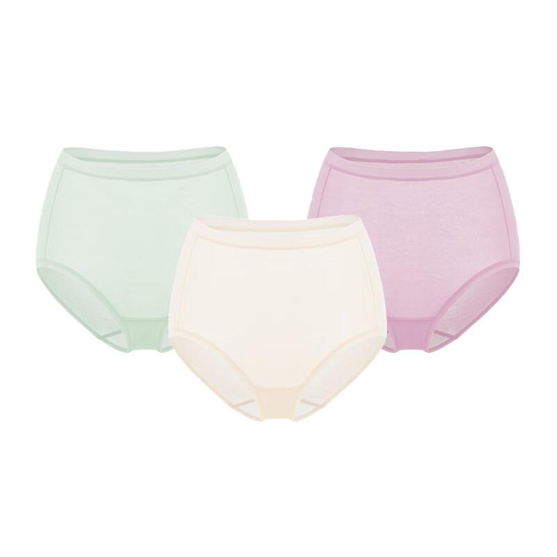 PurCotton Women's High-Waist Cotton Briefs 3-Pack