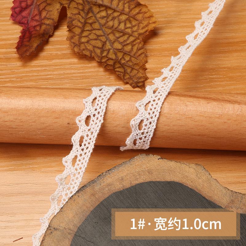 Hollow Lace Handmade Diy Decorative Lace Strap Clothing Clothes Tablecloth Curtains Fabric Material Cotton Thread Lace Edge