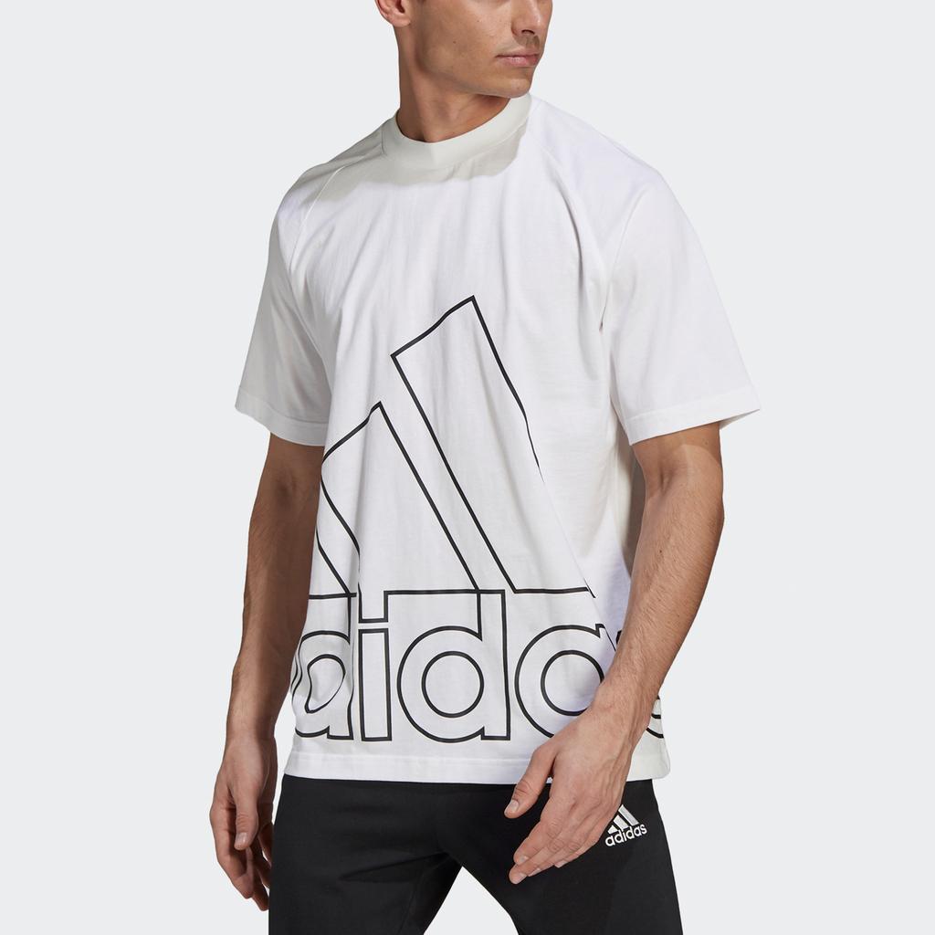New Adidas Set in Sleeve T Shirt Men's White GU4290
