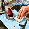 Seaside Shark Ceramic Plate Japanese Internet Celebrity Sushi Dumpling Tableware Kitchen Meal Decoration
