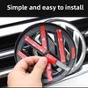 2026 Fierbinte Pentru VOLKSWAGEN VW Emblema Mașină Grilă Față Capac Portbagaj Spate Sticker Decorațiune 3D Pentru VW MK6 8 Tiguan Arteon CC PAS