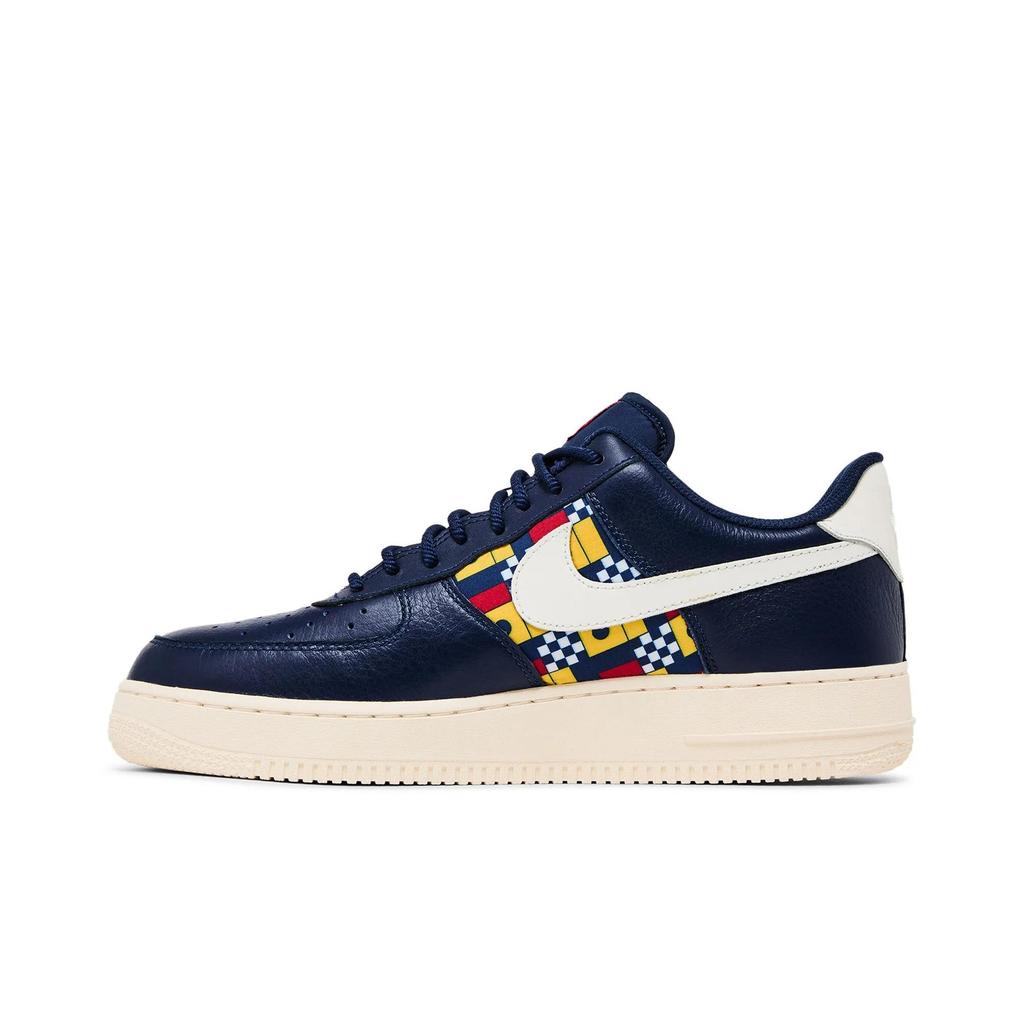 Nike Air Force 1 Low 'Nautical Redux' (Unisex) Midnight Navy / Sail-Gym Red-University Gold Skate Shoes AR5394 400