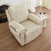 Thicken Luxury Recliner Chair Cover Nordic Solid Color Single Sofa Cushion Non-slip Relax Lazy Boy Armchair Slipcover Home Decor