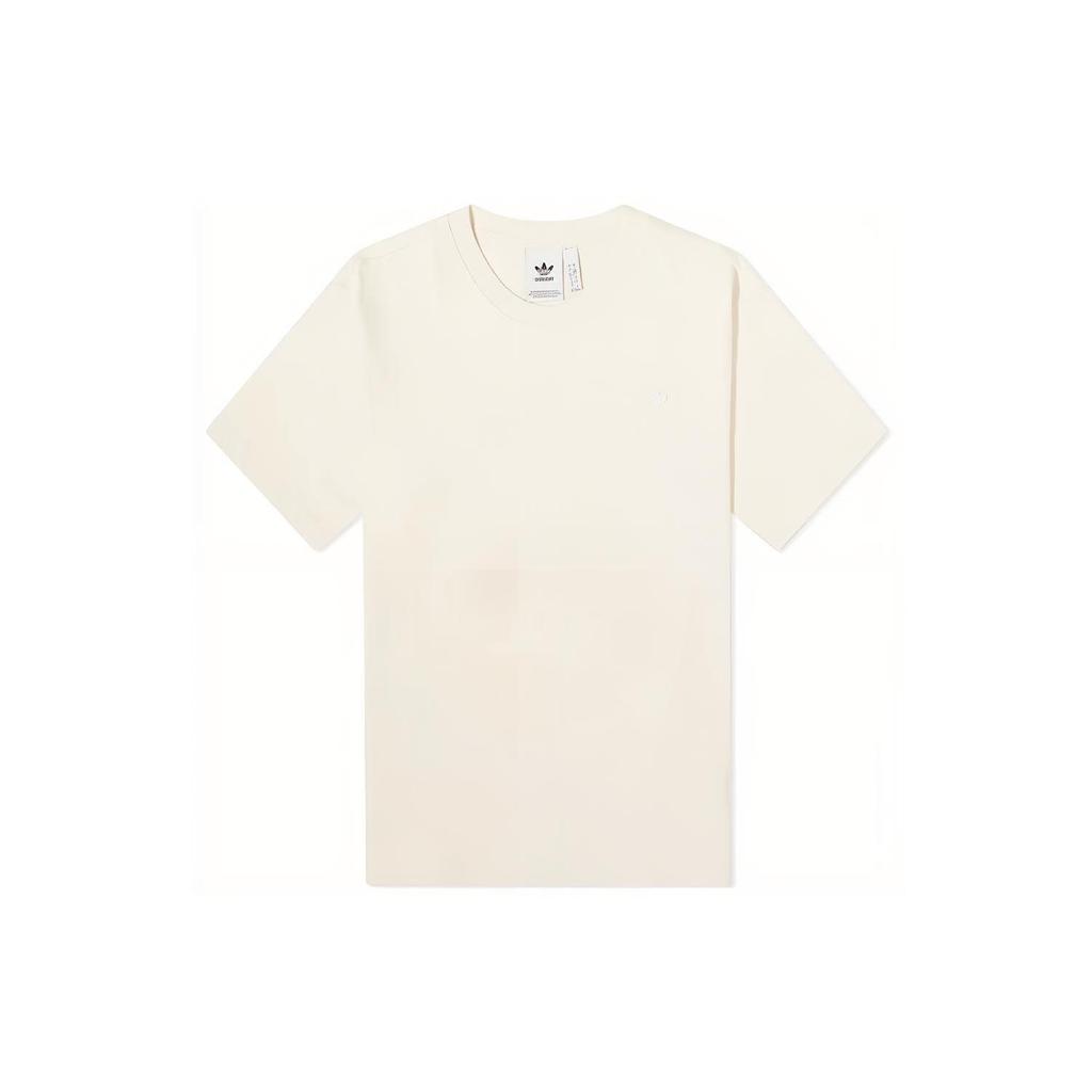 Adidas Originals T Shirt Unisex Ivory GN3370