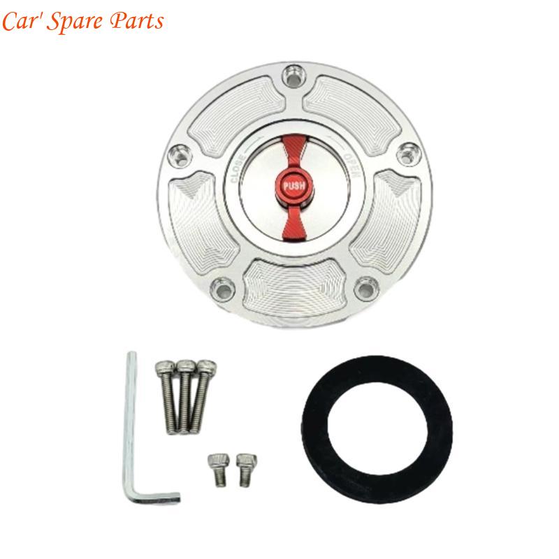 Y4UA Industrial Grade Aluminum Motorcycles Tanks Gas Cap Cover Keyless for 450SR