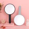 Round HD Handheld Makeup Mirror with Printed Logo - Portable Touch-up and Compact Mirror