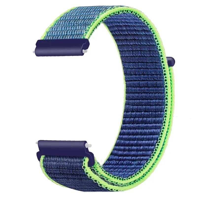 20/22mm Nylon Loop Strap For Amazfit Balance Smartwatch Replacment Bracelet Sport Watchband Correa For Amazfit Balance Watchband
