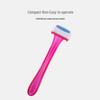 Women's 3-Pack Bikini Shaver Set: Razor for Private Area, Armpit, & Pubic Hair with Eyebrow Trimmer