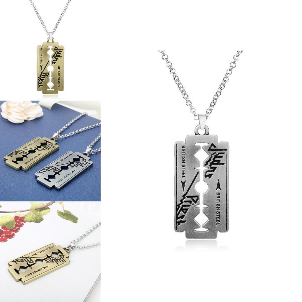Judas Priest Klingen Anhänger Halskette Mit Legierungsdesign Für Geschenk Und Mode