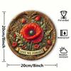 Decorative Metal Wall Art Sign 20x20 cm Home Decor Tin Sign