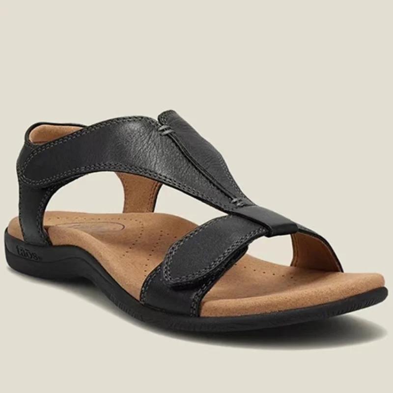 Casual Damessandalen Gesp Open Teen Zomer Voetboog Sandalen Vintage Wedge Slippers Platform Strand Sandalen