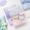 RosyPosy Soft Elegant Oil Painting Wind Magnetic Buckle Book Handmade Materials Student Supplies Color Inner Page Notebook